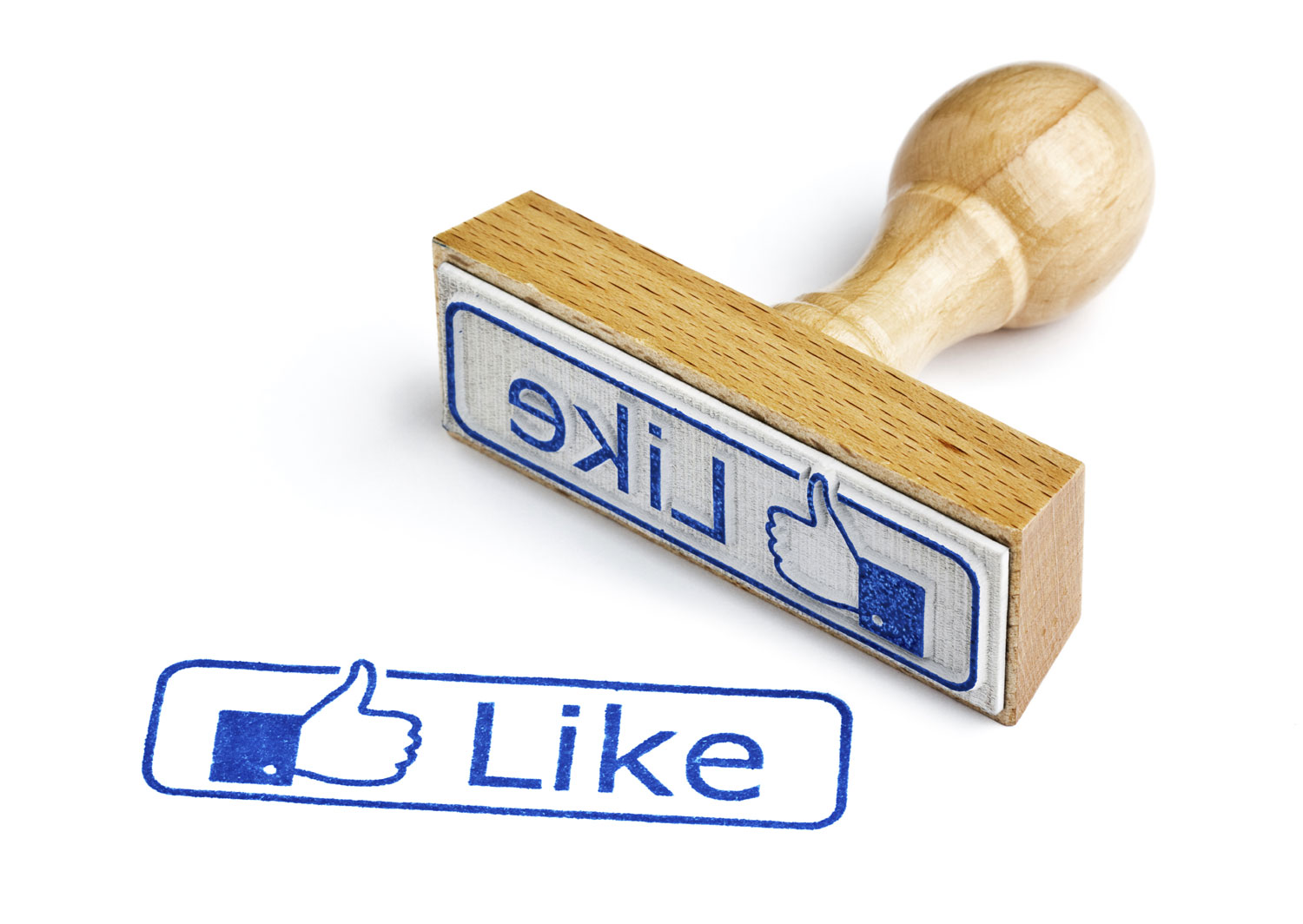 Facebook-Like Stempel